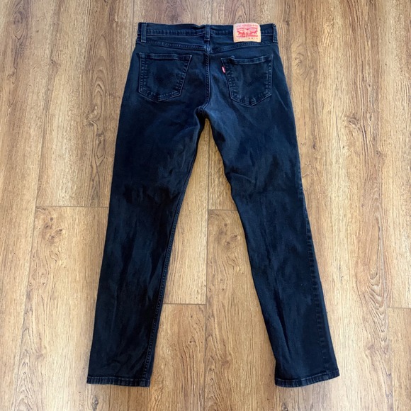 Levi's Other - Levis 511 Slim Fit Jeans Mens 33x30 Faded Black Denim Pant Casual Stretch skater
